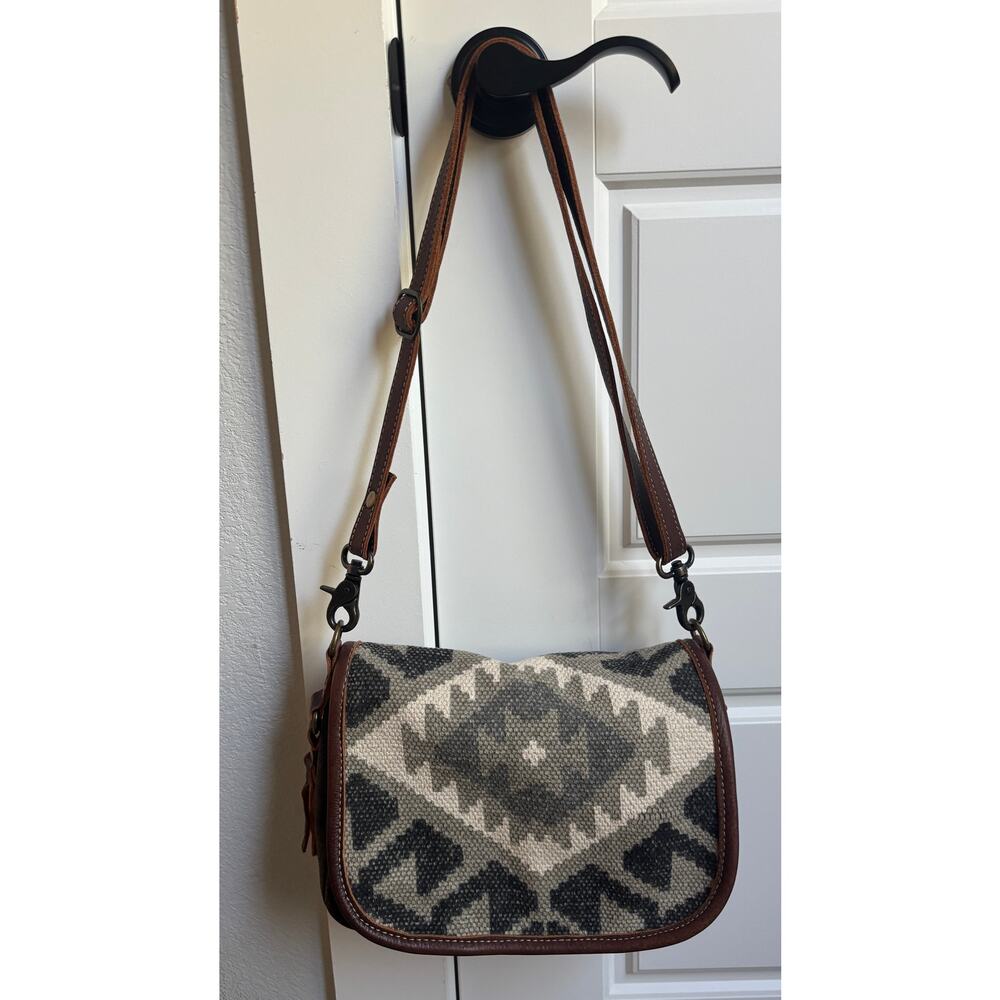 Myra Tribal Print Western Shoulder Bag Handbag Purse